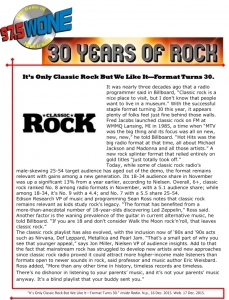 30 Years of Rock