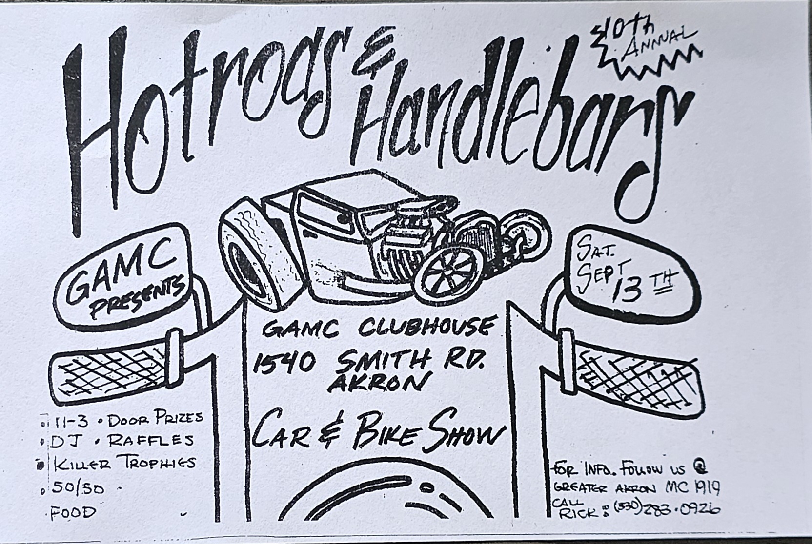 Hotrods and handlebars